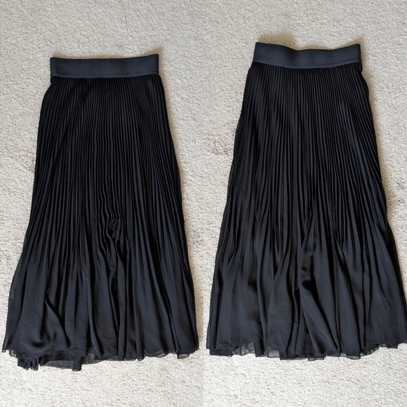 Aritzia Skirts Aritzia Wilfred Midi Twirl Skirt Poshmark